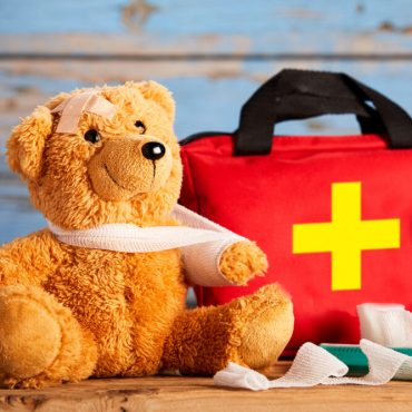 Paediatric,Healthcare,Concept,With,A,Little,Teddy,Bear,With,Its